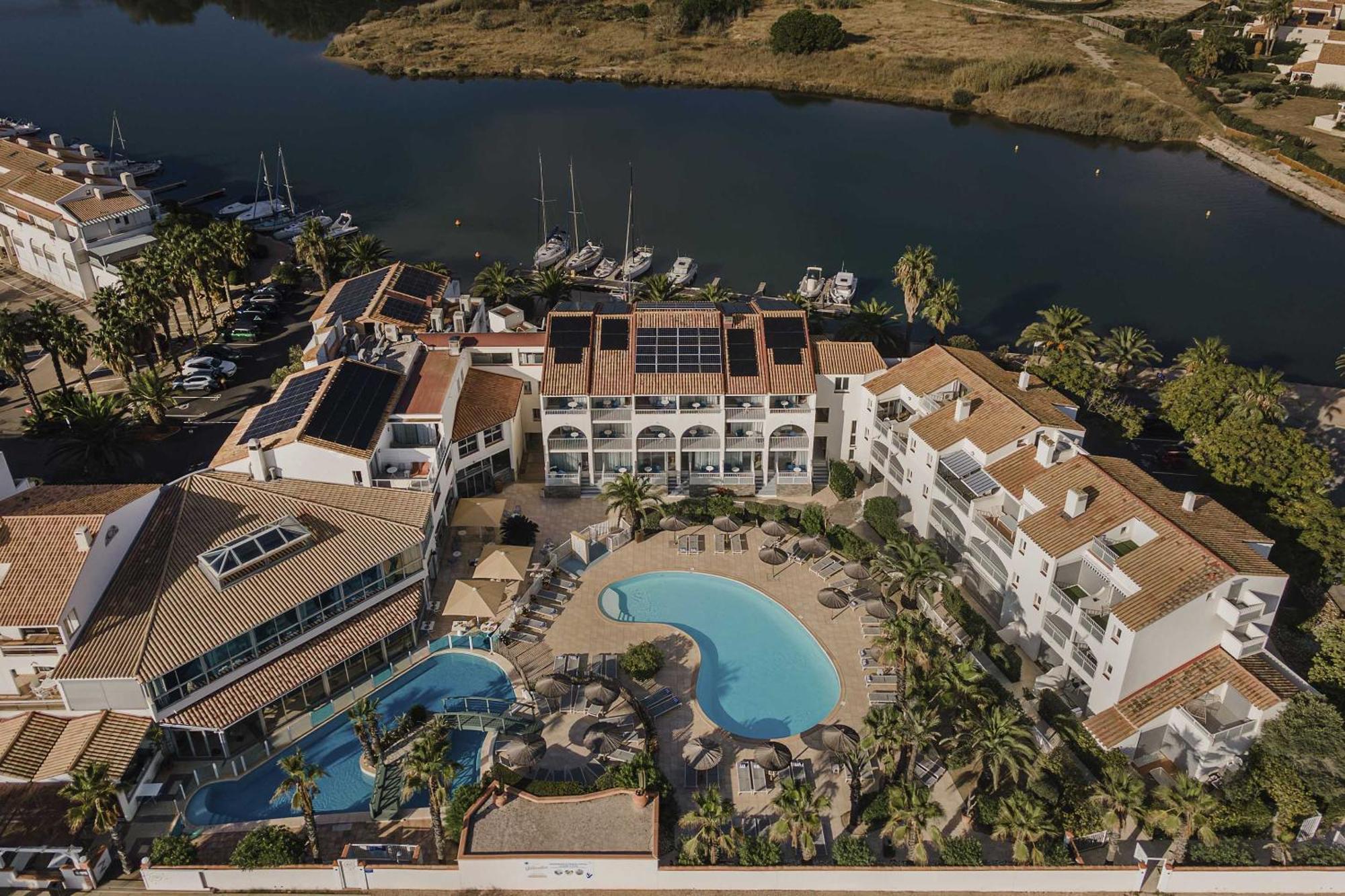 Les Bulles De Mer - Hotel & Spa Sur La Plage Saint-Cyprien  Exterior foto