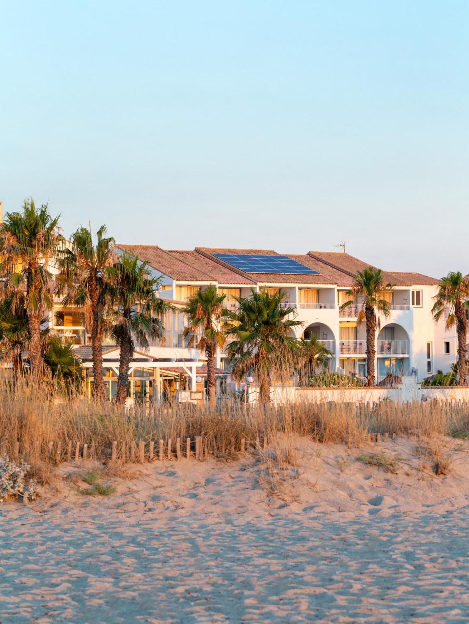 Les Bulles De Mer - Hotel & Spa Sur La Plage Saint-Cyprien  Exterior foto