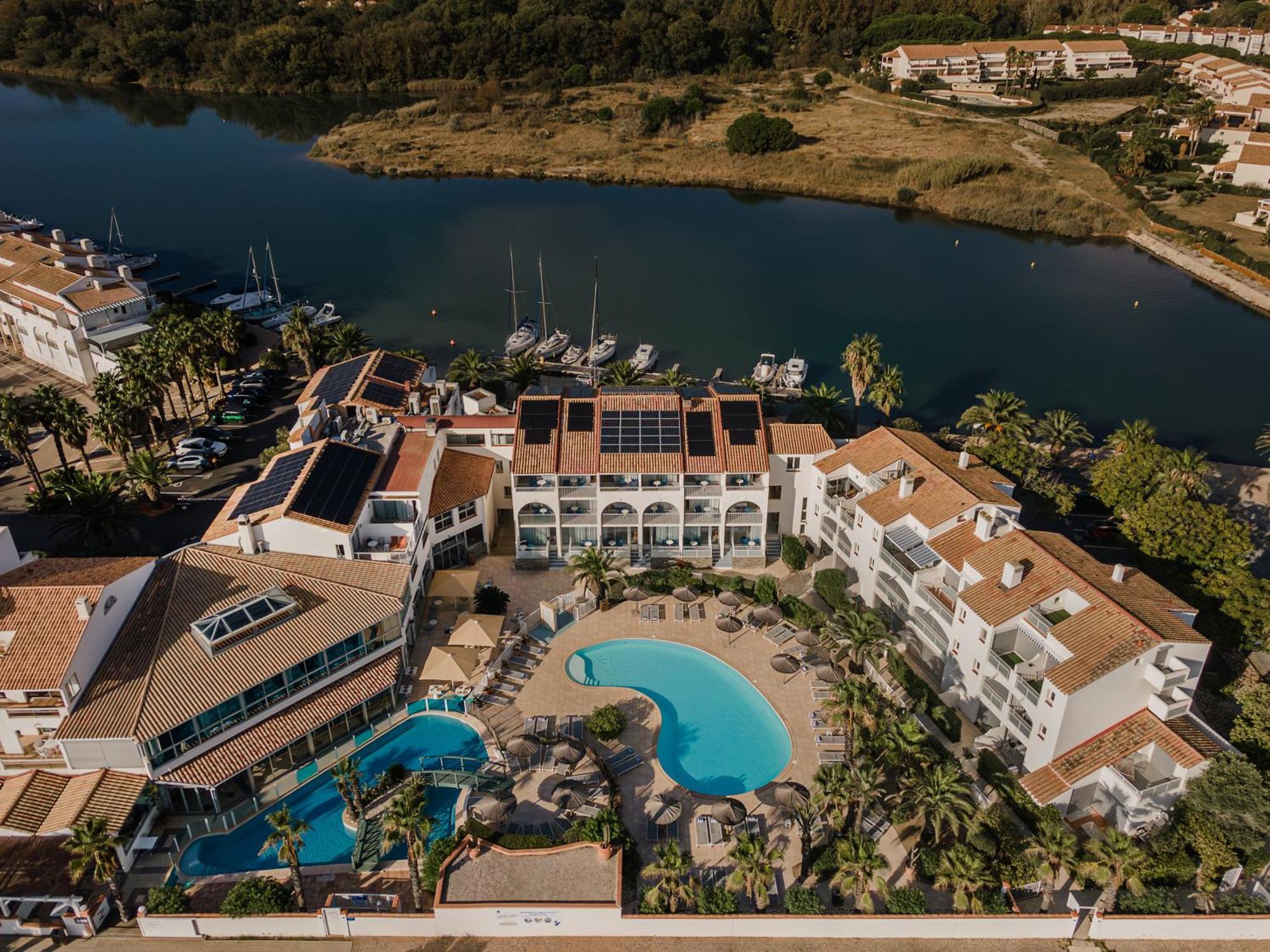 Les Bulles De Mer - Hotel & Spa Sur La Plage Saint-Cyprien  Exterior foto