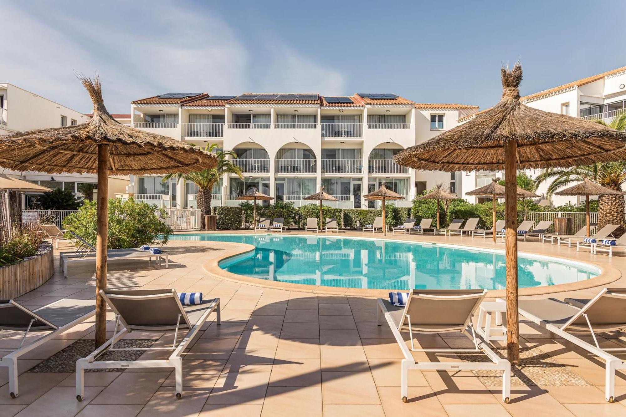 Les Bulles De Mer - Hotel & Spa Sur La Plage Saint-Cyprien  Exterior foto