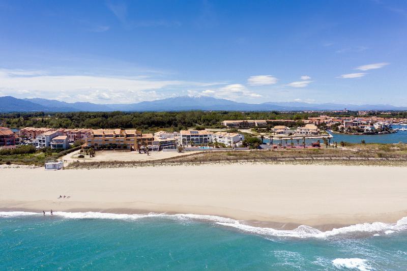 Les Bulles De Mer - Hotel & Spa Sur La Plage Saint-Cyprien  Exterior foto